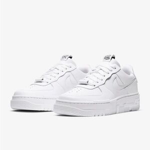 Nike Air Force 1 Pixel White Leather Women's Size 9.5